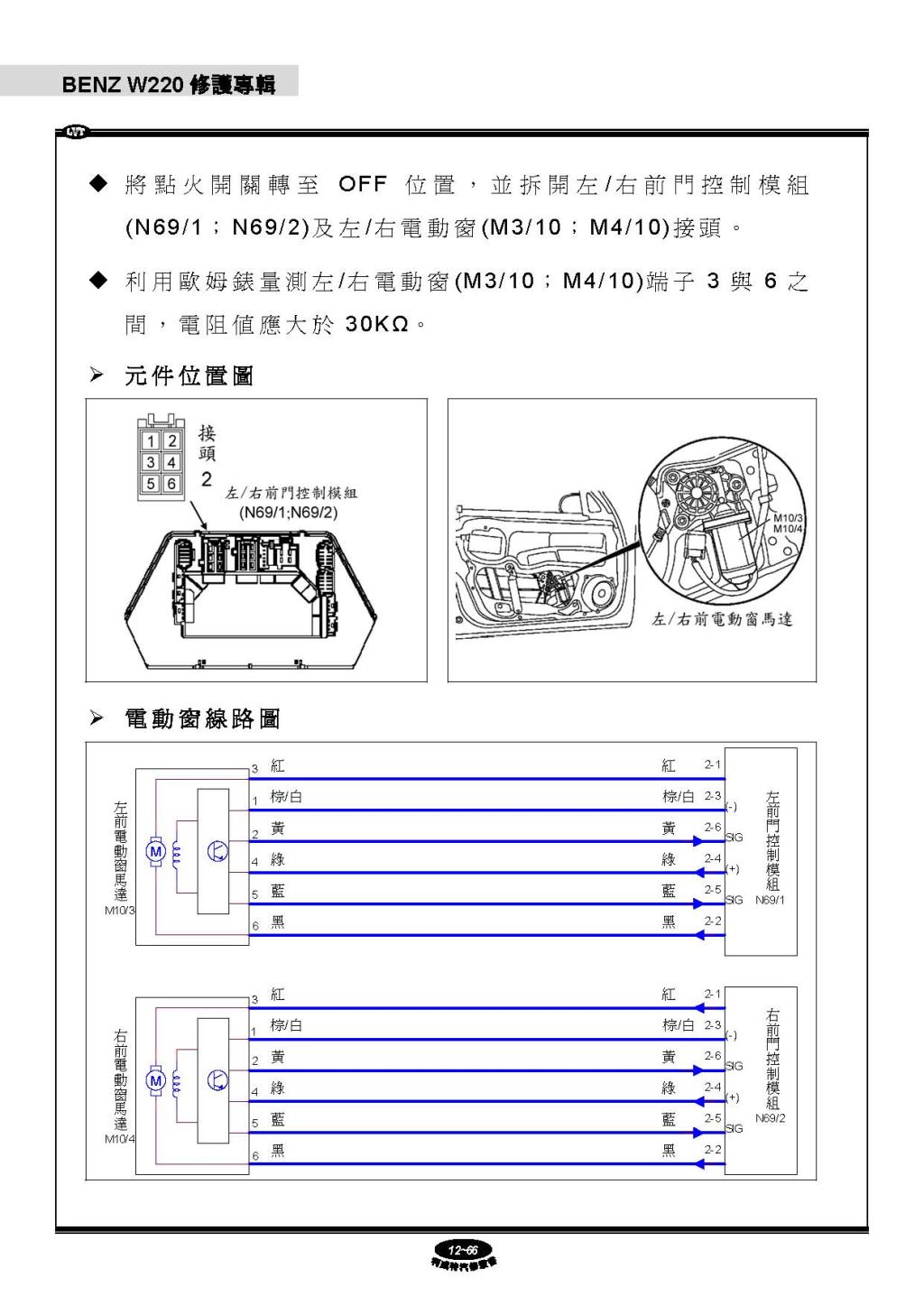 后保险丝和继电器器模组 4.